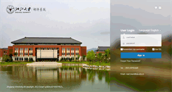 Desktop Screenshot of cma.zju.edu.cn